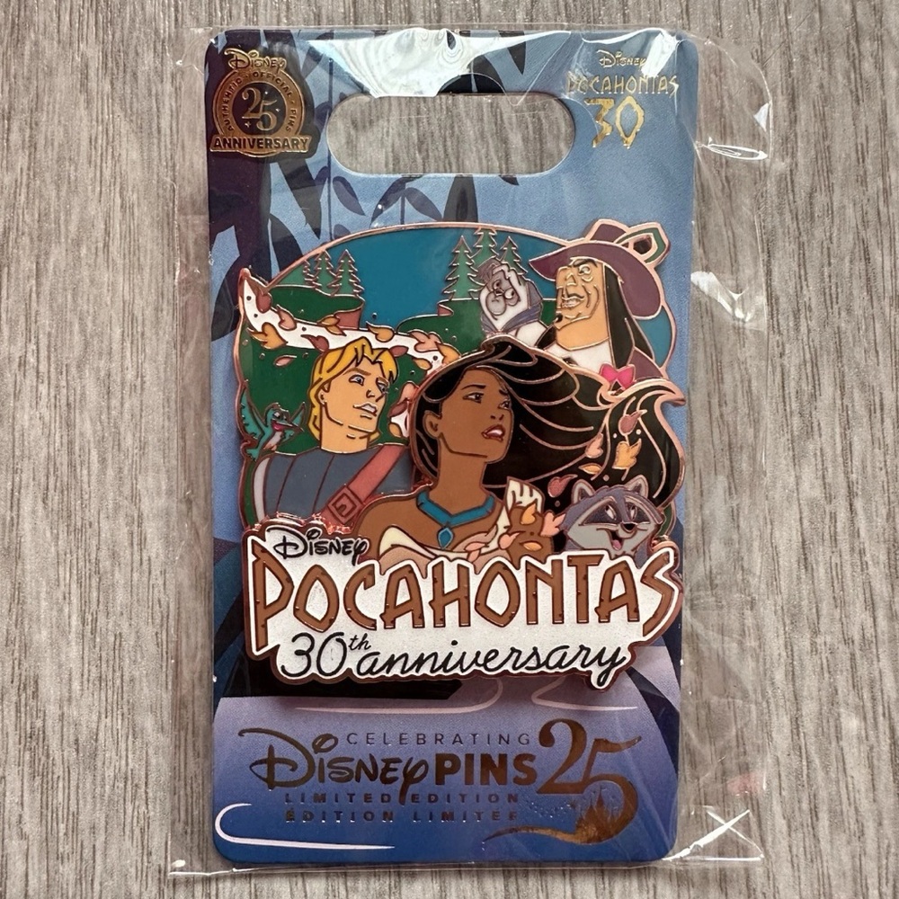 Disney Pocahontas 30th Anniversary Limited Edition /1500 Pin